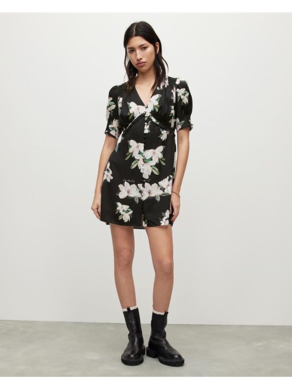 AllSaints Demi Alessandra Floral Dress